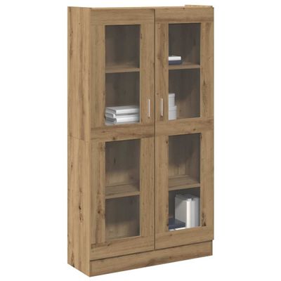 vidaXL Vysoká skrinka, dubový drevený remeselník, 82,5x30,5x150 cm, imitácia dreva