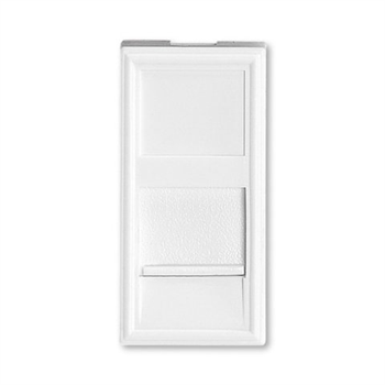136811-1 Modul zásuvkový 22,5x45 so záclonou