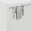 TV Skrinka vidaXL Biela 100x31x25,5 cm Konštrukčné drevo