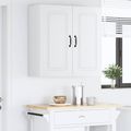 vidaXL Dvierka na umývačku Kalmar Biela 80 x 31 x 80 cm