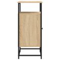 vidaXL Komoda, dub sonoma, 69x35x80 cm, imitácia dreva