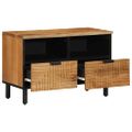 vidaXL TV skrinka 70x33x46 cm masívne drevo akácia