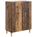 vidaXL Servírovacia skriňa Staré drevo 66 x 34,5 x 90 cm