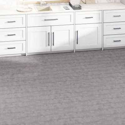 vidaXL Podlahové dosky 36 pcs Cementová hnedá 5,02 m² PVC