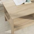 vidaXL Konferenčný stolík Sonoma dub 90 x 50 x 45 cm Kompozitné drevo