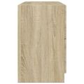vidaXL Skrinka pod umývadlo dub sonoma 78x37x59 cm kompozitné drevo