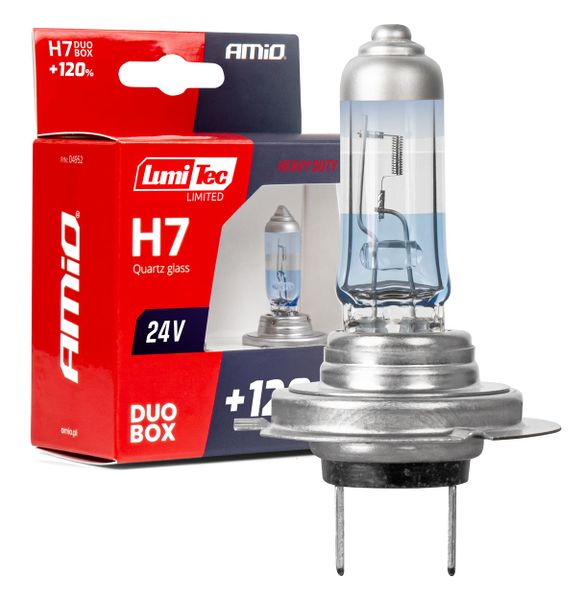 Halogenový duo blistr (2 ks) 24 V 70 W LumiTec LIMITED +120 % DUO AMIO-04952
