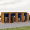 vidaXL Záhradný úložný box 280x87x104 cm masívne akáciové drevo