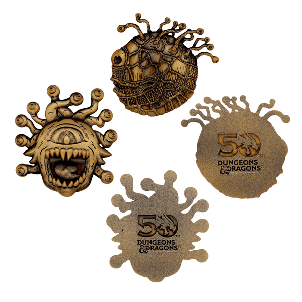 Sada medailónov Dungeons and Dragons 50. výročie - Beholder Set (2 ks)