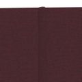 vidaXL Nástenné panely 12 ks fialové 90x15 cm látka 1,62 m²