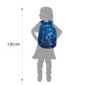 Školská taška Prime 41 cm Stitch Blue