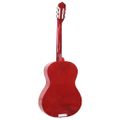 vidaXL Klasická gitara pre začiatočníkov 4/4 39" lipové drevo