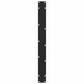 vidaXL Nohy k jedálenskému stolu, čierne, 2 ks, 70 x (72-73) cm, oceľové