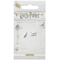 Náušnice Harry Potter - Sova Hedviga, pecky