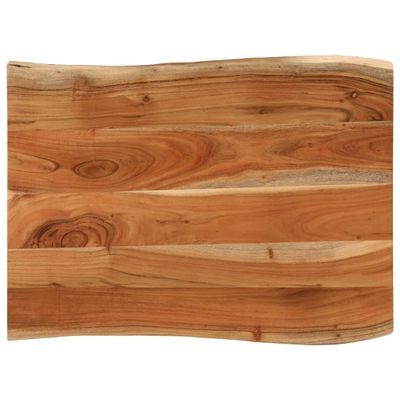 vidaXL Stolová doska 90x60x3,8 cm obdĺžnik masívna akácia živá hrana