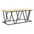 vidaXL Konferenčný stolík Sonoma dub 100 x 50 x 40 cm