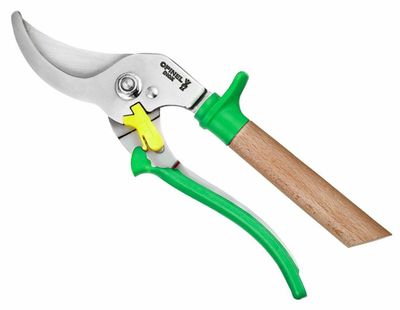 001628 OPINEL Opinel Záhradkárske nožnice, zelené, rozpätie 20 cm