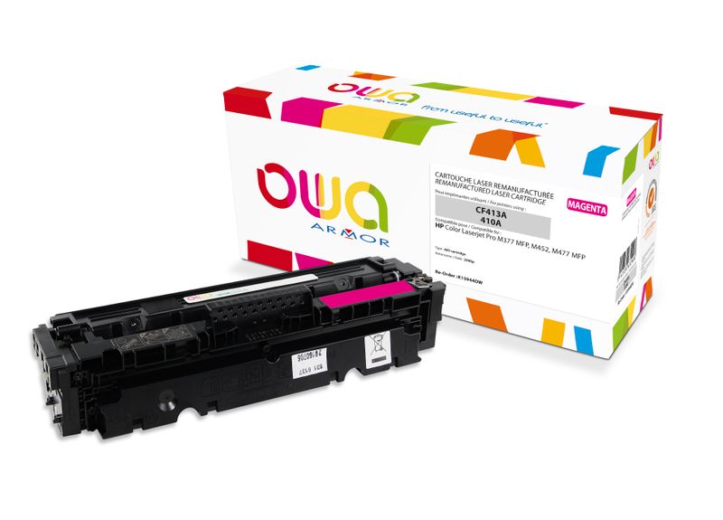 OWA Armor toner kompatibilný s HP CF413A, 2300st, červená/magenta