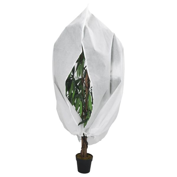 vidaXL Flísový kryt so zipsom 70 g/m² 3,93x3,5 m
