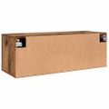 vidaXL Nástenná skrinka 100 x 36.5 x 35 cm Kompozitné drevo