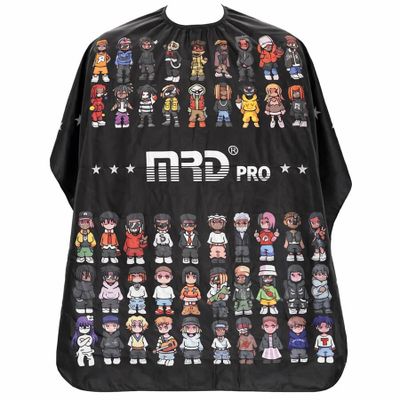 Barber pláštenka pre zákazníka MRD Professional Cutting cape Black