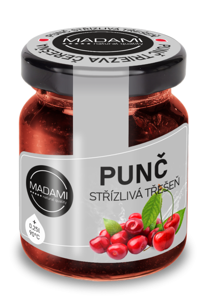Striedma čerešňa 60 g: ovocný punč