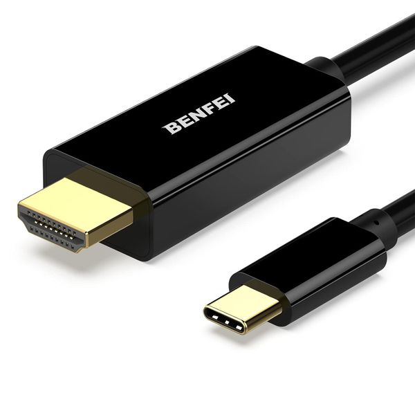 BENFEI kábel USB-C na HDMI 1,0 m čierny