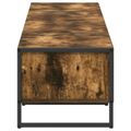 vidaXL TV skrinka 170,5 x 36 x 30,5 cm Dymová dub Kompozitné drevo