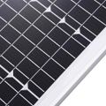 vidaXL Solárny panel hliník a bezpečnostné sklo 50 W monokryštalický