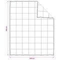 vidaXL Letná prikrývka Biela 220 x 260 cm Bambusové vlákno