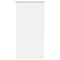 vidaXL Roleta Zatemnenie biela 80x150cm Šírka látky 75,7cm Polyester
