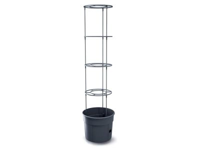 Kvetináč na pestovanie paradajok TOMATO GROWER antracit 29,5cm