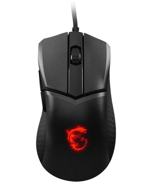MSI herní myš CLUTCH GM31 Lightweight/ 12.000 dpi/ RGB podsvícení/ 6 tlačítek/ USB Myš, herní, drátová, 12000dpi, 6 tlacítek, RGB podsvícení, USB, cerná
