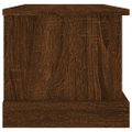 vidaXL Úložný box hnedý dub 50x30x28 cm spracované drevo