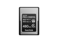 SanDisk PRO-CINEMA - Pamäťová karta flash - 480 GB - CFexpress typ A