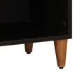 vidaXL Servírovacia skriňa Orech 80 x 33 x 75 cm Masívne mango drevo