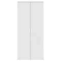 vidaXL Skriňa na topánky 80 x 39 x 178 cm Kompozitné drevo Biela