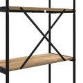 vidaXL Regál na knihy 5 úrovní 60 x 30 x 183 cm Kompozitné drevo