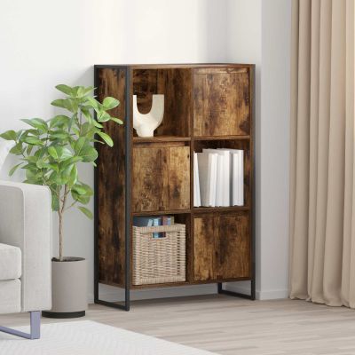 vidaXL Knižnica Dymová dub 68 x 30 x 108.5 cm Kompozitné drevo