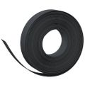 vidaXL Záhradné obruby 3 ks čierne 10 m 10 cm polyetylén