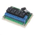 Prepinák diaľkový ovládaný 12V / 4 x 10A