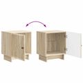 vidaXL Nočný stolík 2 ks Dub sonoma 43 x 34,5 x 50 cm Kompozitné drevo