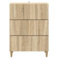 vidaXL Zásuvkový kabinet 66 x 34,5 x 90 cm Kompozitné drevo Dub sonoma