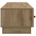 vidaXL TV skrinka 147 x 34,5 x 27 cm Dub artisan Kompozitné drevo