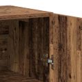 vidaXL Highboard 2 ks Staré drevo 69,5 x 34 x 180 cm Kompozitné drevo