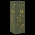 vidaXL Solárne LED svetlo na chodník 2 ks Teplá biela 18 x 18 x 50 cm