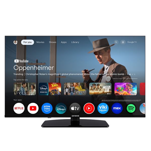 43" Ultra HD 4K Google TV Smart LED televízor s WiFi