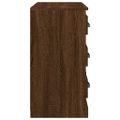 vidaXL Komoda hnedý dub 70x35,5x67,5 cm spracované drevo