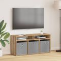 vidaXL Nízka skriňa 102 x 32 x 48,5 cm Remeselný dub