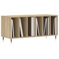vidaXL Skrinka na platne dub sonoma 100x38x48 cm kompozitné drevo